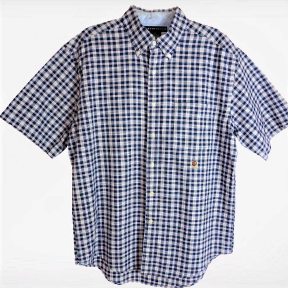 Men's Tommy Hilfiger Button Down Shirt / Size L